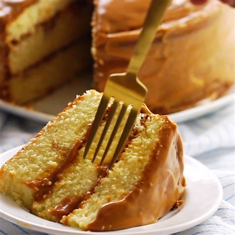 real southern caramel cake recipe   web