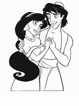 Pages Jasmine Coloring Disney Princess Aladdin Each Other Getcolorings Getdrawings Netart Print Color sketch template