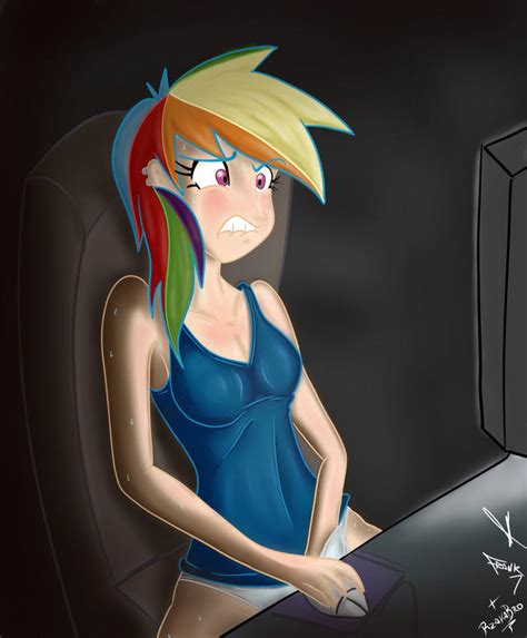 Human Rainbow Dash Clopping Wingboner And Clopping Know Your Meme