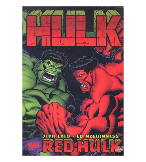 The Incredible Hulk Red Hulk Hc Visiontoys