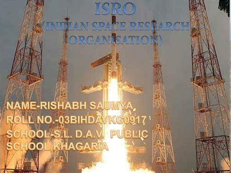 isro indian space research organisation powerpoint  id