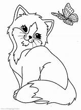 Chien Gatti Gatinhos Chats Malvorlagen Katzen Ausmalen sketch template