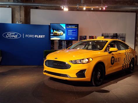 ford puts  transit  fusion  taxi service