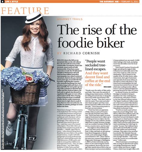 article  imagery   biker  draw  readers attention