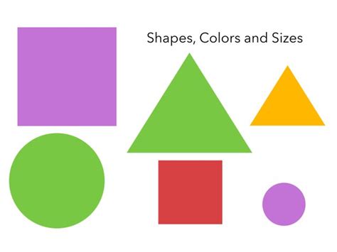 shapes sizes color math games tinytap