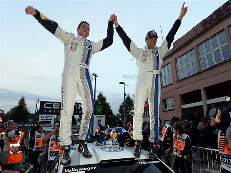 vw s sebastien ogier wins world rally title the independent