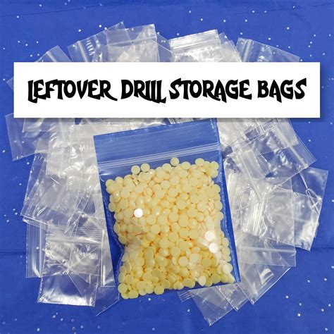 diamond painting leftover drill storage bags     etsy