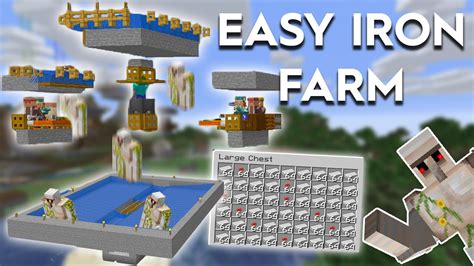 simple iron farm schematic