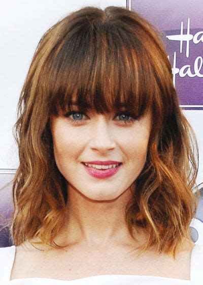 Alexis Bledel’s Copper Highlights Hair Affair Hair