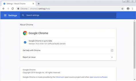 google chrome offers  glimpse   upcoming settings screen