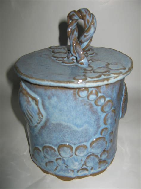 Pottery Art Project Ideas Under The Sea Container With