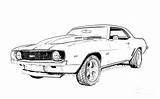 Coloring Pages Camaro Diesel Vin Cars Drawing Dodge 1970 Charger Modified Color Colour Colouring Drawings Print Tocolor Paintingvalley Button Using sketch template