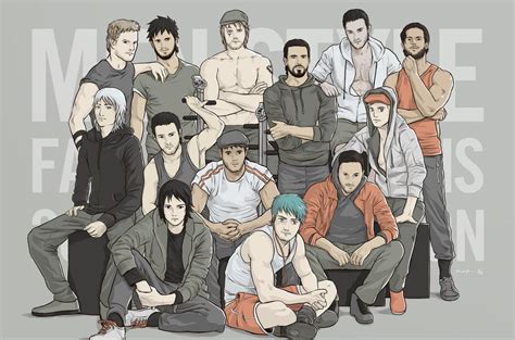 male characters  kc eazyworld  deviantart