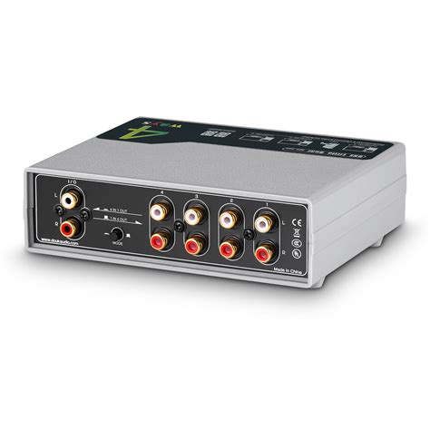 analog rca stereo audio switcher splitter volume control passive preamp ebay