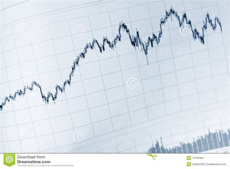 business financial market chart graph stock image image