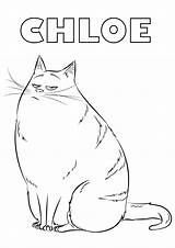 Pets Secret Coloring Chloe Life Pages Printable Colouring Drawing Pet Movie Supercoloring Sheets Kids Print Girls Books sketch template