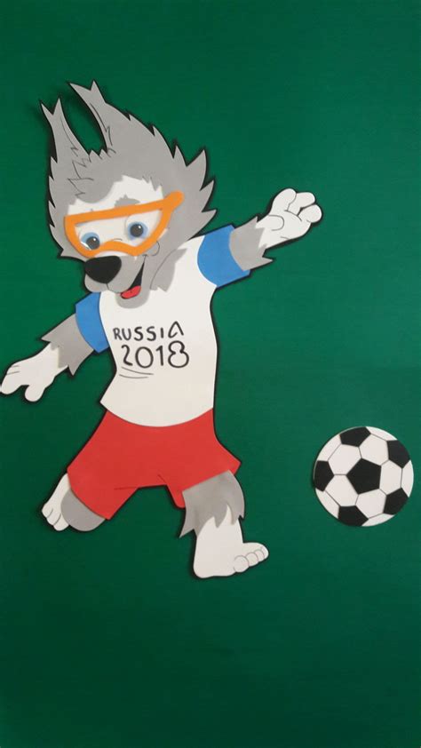 foto do mascote da copa 2018