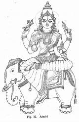 Hindu God Goddess Indian Gods Coloring Drawings Outline Sketches Pages Draw Paintings Krishna Hinduism Durga Painting Lord Lakshmi Book Parvathi sketch template