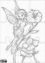Rosetta Tinkerbell Fairies Visit sketch template