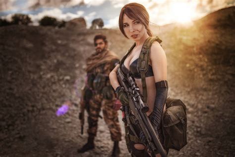 Metal Gear Solid 5 The Phantom Pain Cosplay Features Real