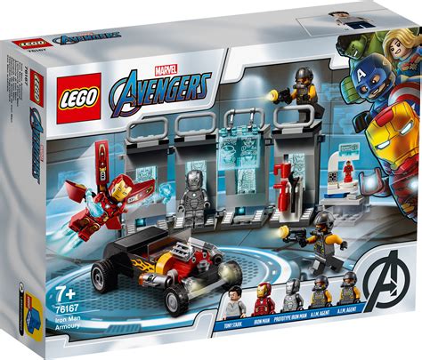 lego marvel avengers iron man armory super heroes set  pieces