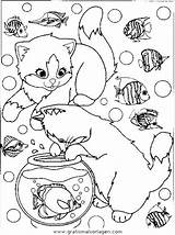 Coloring Pages Cat Cats Kids Color Animal Printable Sheets Cute Dog Malvorlagen Chat Lisa Frank Ausmalen Sheet Zum Print Book sketch template