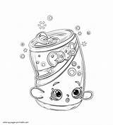 Coloring Pages Shopkins Printable Pops Soda Print Look Other sketch template