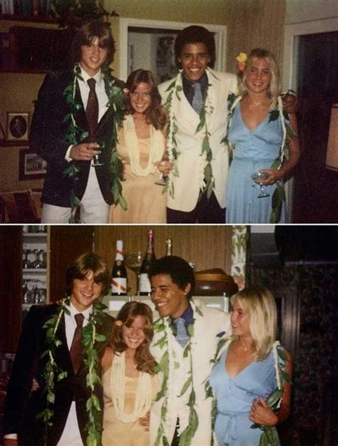 Barack Obamas Senior Prom Pics 1979 Celebracion Fotos