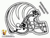 Coloring Pages Nfl Football Helmet Helmets Printable 49ers Print Player Kids Colts Seahawks Teams Color Boys San Book Bengals Team sketch template