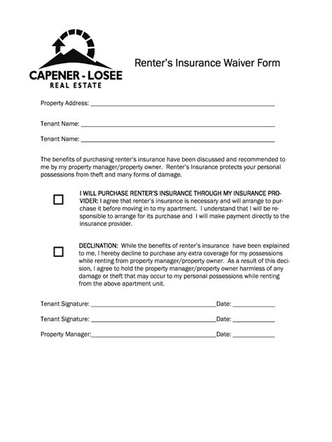 renters insurance application  fill  sign  dochub
