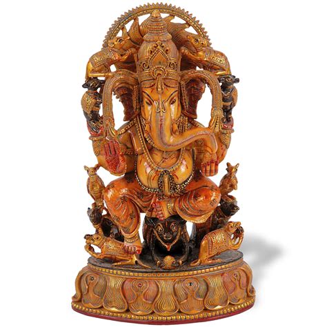 wooden mushak ganesh arvind handicrafts