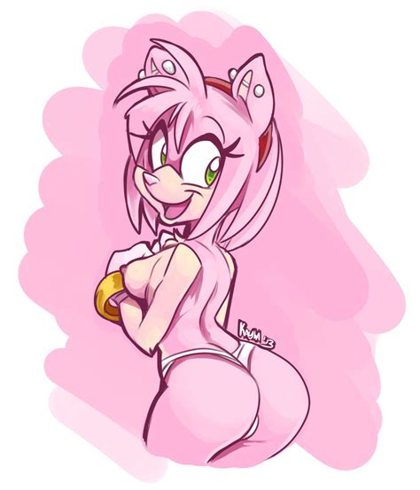 rule 34 1girls amy rose anthro ass breasts clothes female female only