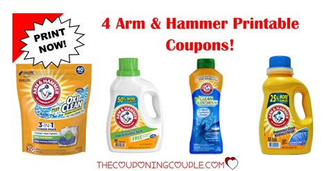 arm  hammer printable coupons