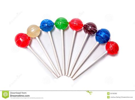 lollipops colorful arranged white background rainbow art art prints
