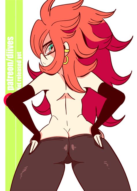 android 21 dragonball anime