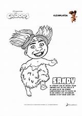 Croods Sandy Kleurplaten Kleurplaat Bestelcode Bron Colorear sketch template