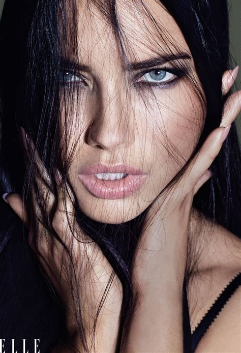 Adriana Lima Stuns In This Month’s Issue Of ‘elle