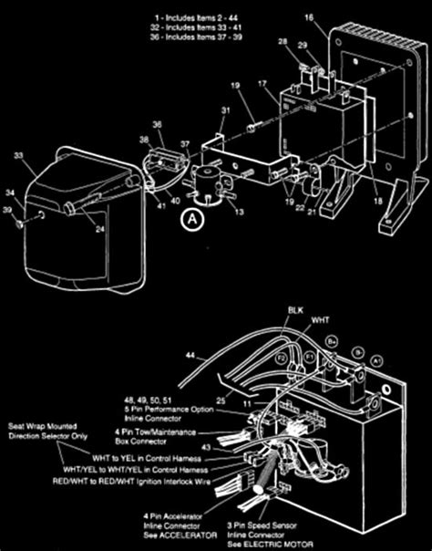 ezgo wiring diagram electric golf cart wiring diagram