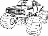 Coloring Truck Monster Pages Dodge 4x4 Ram Big Charger 1976 Trucks Hummer Drawing Print Cummins Pickup Chevy Lifted Old Colouring sketch template
