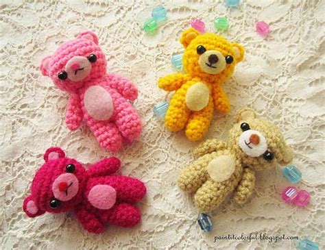 ravelry amigurumi mini teddy bear pattern by anitha domacin crochet amigurumi pinterest