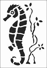 Seahorse Stencil Stencils Visit Search Google Printable sketch template