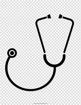 Stethoscope Clipart Estetoscopio Psychiatry Cardiology Littmann Physician Medicine Iii Coloring Drawing Book Transparent Background Hiclipart sketch template