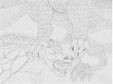 Anguirus Ghidorah sketch template