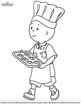 Caillou Kb sketch template