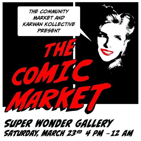 our pick of the week the comic market shedoesthecity events and culture