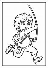 Coloring Diego Pages Rivera Flashlight Dora Color Chargers San Printable Getcolorings Getdrawings Drawing sketch template