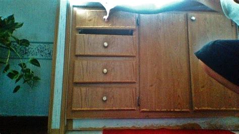 paint mobile home cabinets hometalk