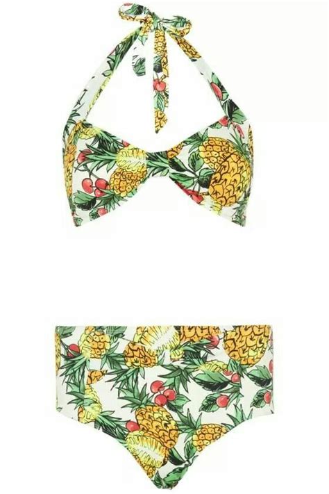 summer swimwear printed halter bikini bikinis high bikini