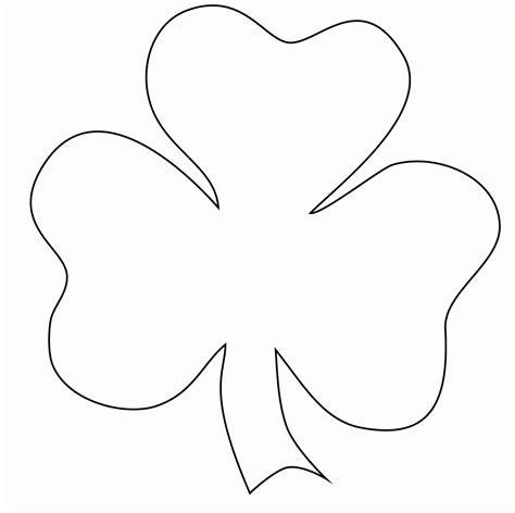 printable shamrock clipart   cliparts  images