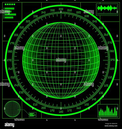 military radar screen  res stock photography  images alamy